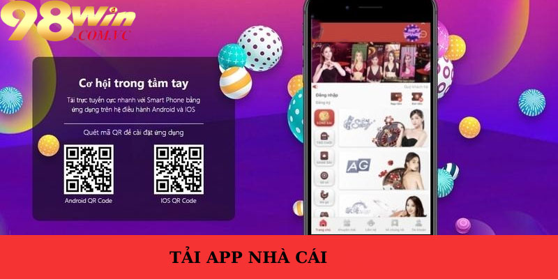 Các bước tải app nhà cái 98win